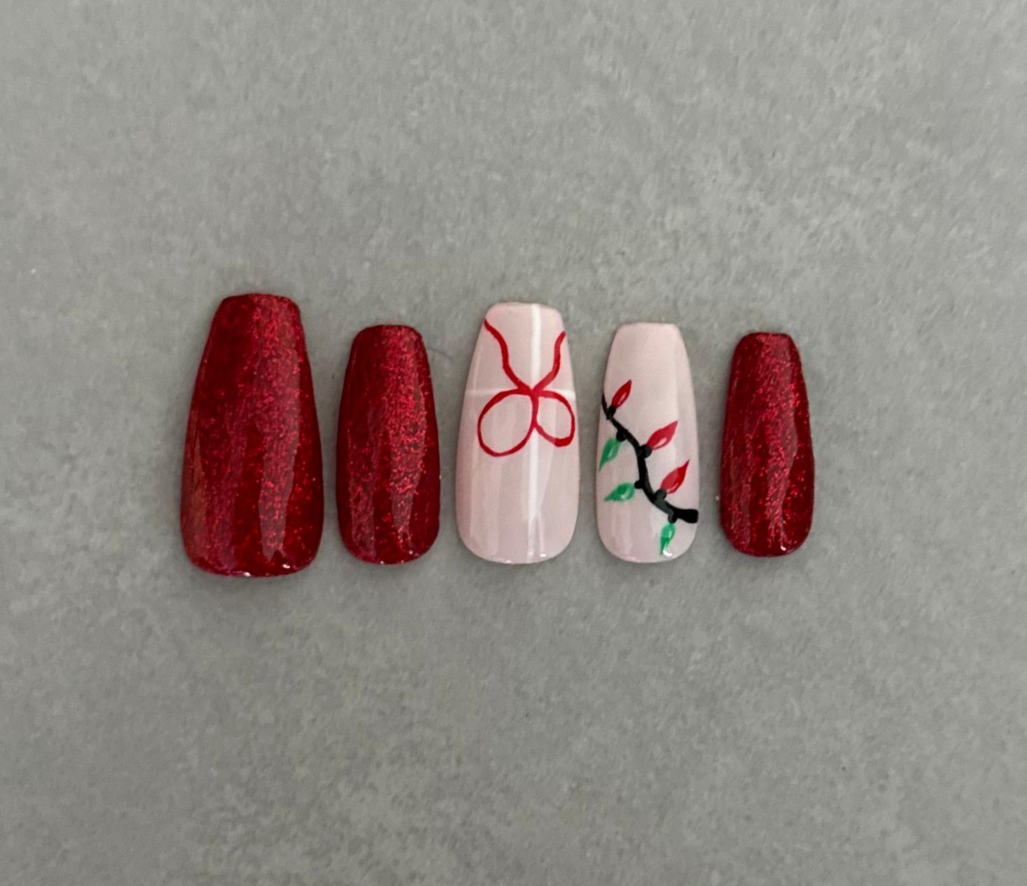 Rouge Pailleté et Nœud